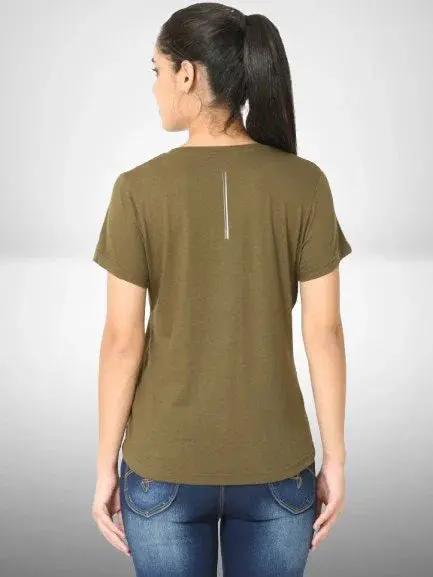 Stylish Women’s Butterfly Print T-Shirt Twims