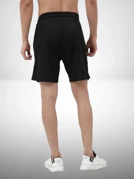 Sleek Black Unisex Shorts Twims