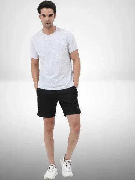 Sleek Black Unisex Shorts Twims
