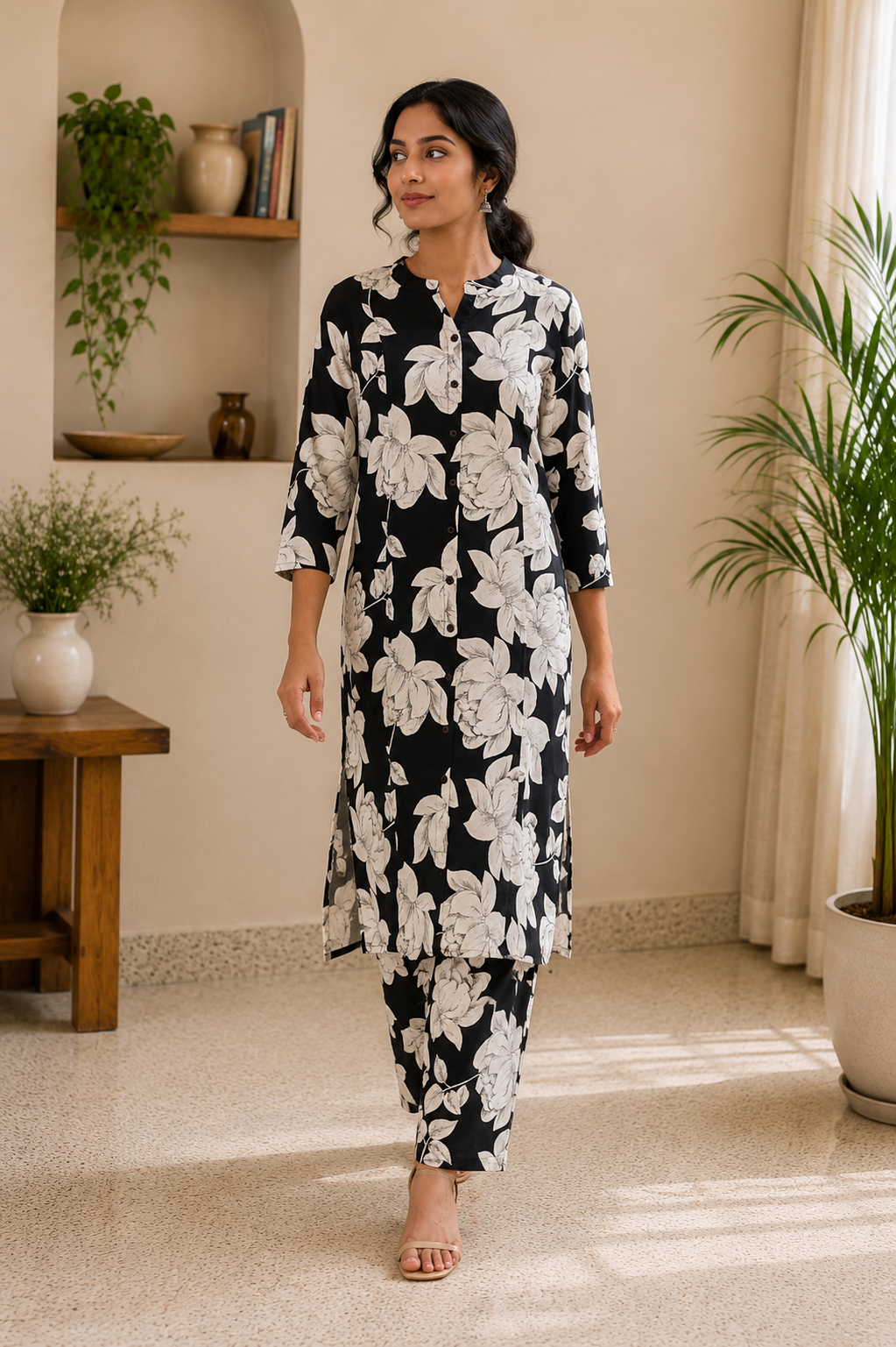 Midnight Elegance Co-ord Set