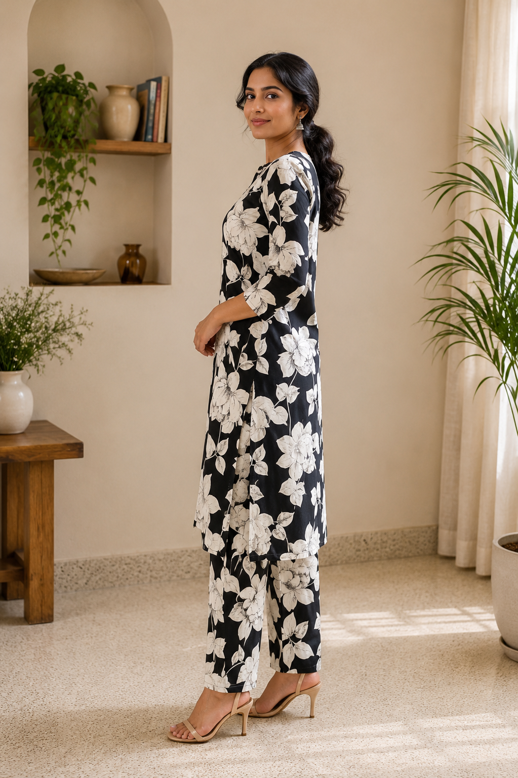 Midnight Elegance Co-ord Set
