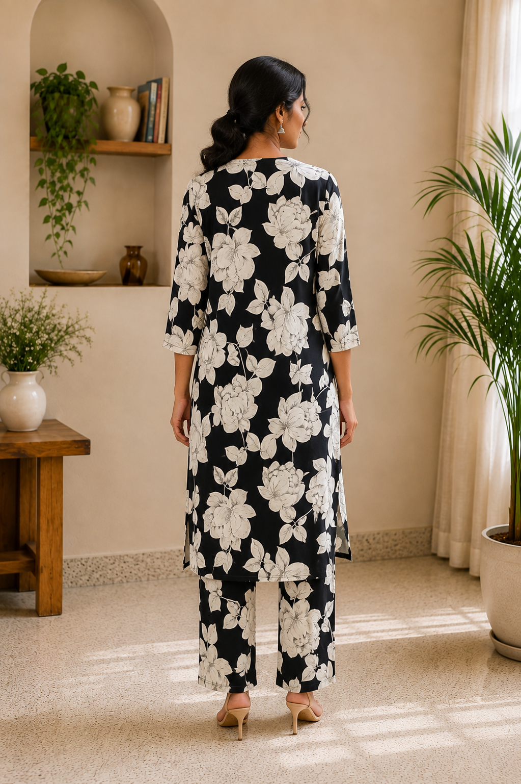 Midnight Elegance Co-ord Set