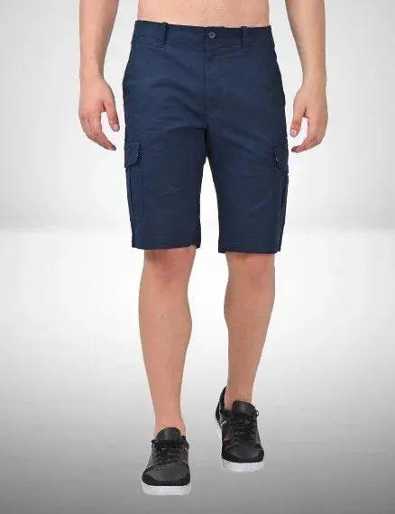 Men’s Classic Blue Cargo Shorts Twims