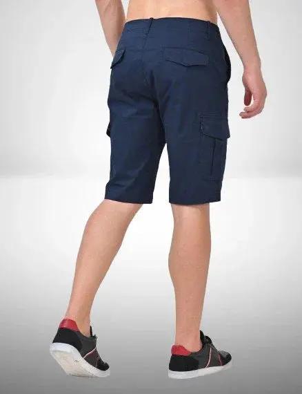 Men’s Classic Blue Cargo Shorts Twims