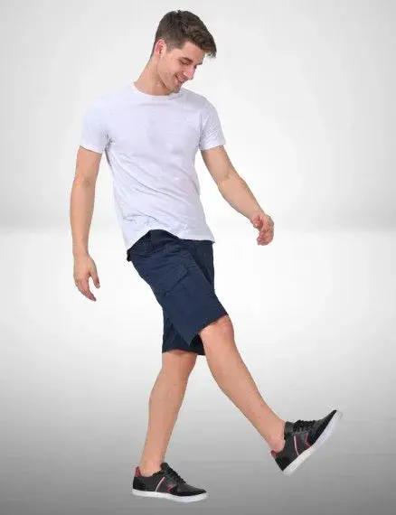 Men’s Classic Blue Cargo Shorts Twims