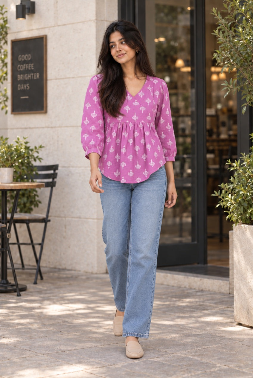 Bloom in Style – Elegant Floral Tunics