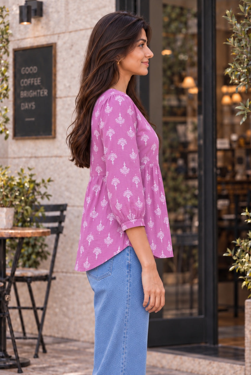 Bloom in Style – Elegant Floral Tunics